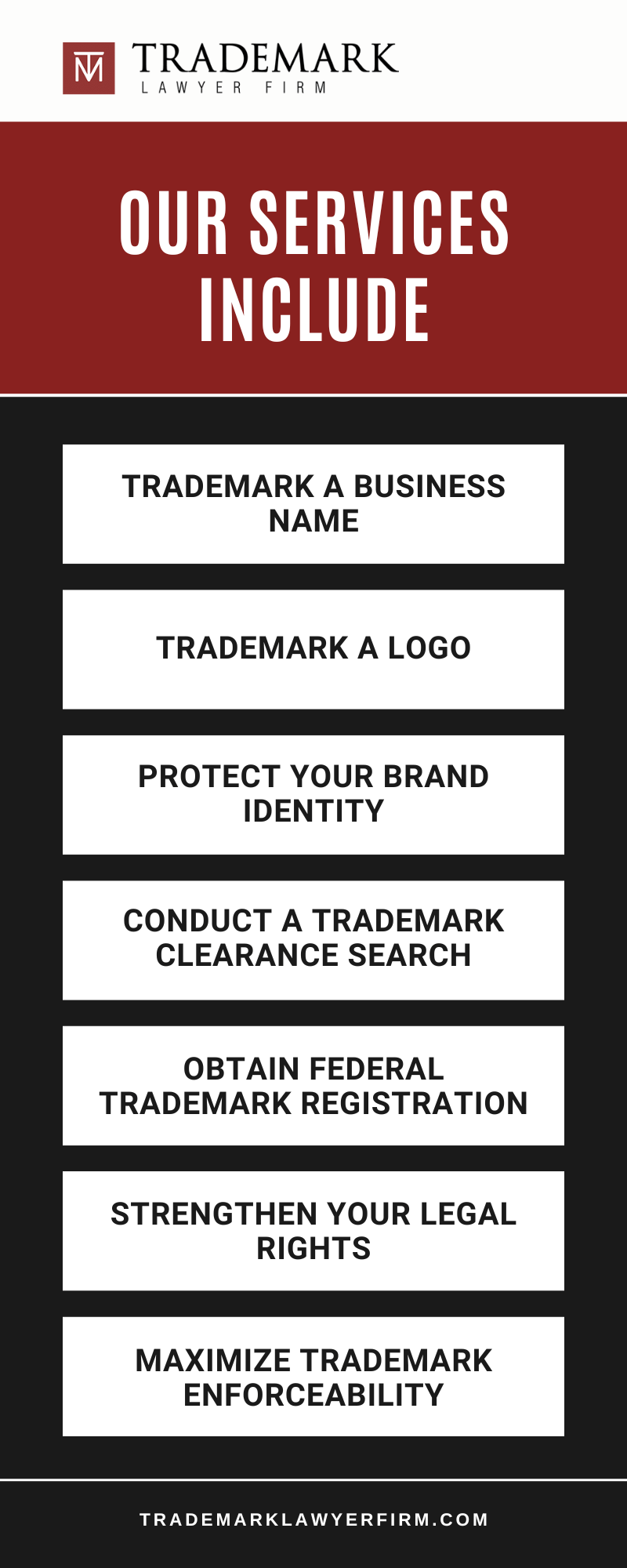 Our Services Include Infographic